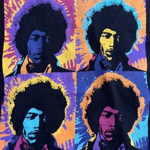 JIMI HENDRIX Pop Art Graphic T-Shirt